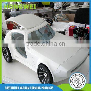 Vacuum forming plastic car toy