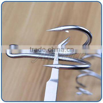 Promotional durable custom stainless steel sharp carp fishing hooks