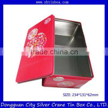 Wholsale Candy Tin Box/Rectangular Candy Tin Cans / Fancy Candy Tin Packaging