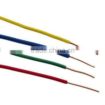 PVC Insulation Material and Solid, stranded, Flexible Conductor Type electrical wire