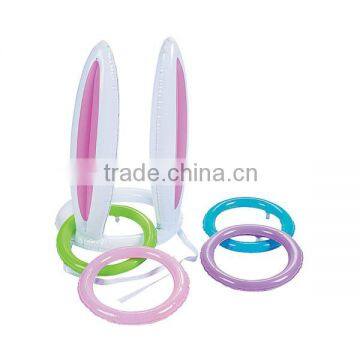 Top sale lovely design cheap inflatable bunny ears hat for sale