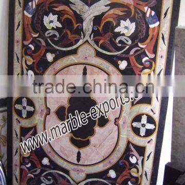 Rectangle Marble Inlay Table Tops, Marble Inlay Centre Table Top
