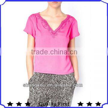 2013 latest fashion design women chiffon blouse and tops SHK 133