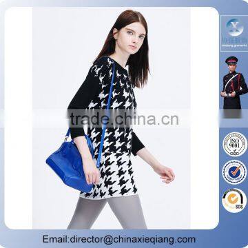 2016 Fashion Ladies Pattern Printed Causal Dress