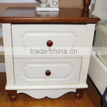 Korea's Rural Style 1.5m and 1.8m Solid Wood Bed for Home Bedroom Furniture Design photo-5