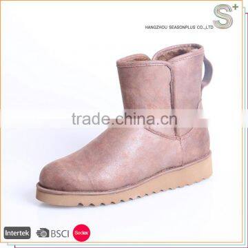 Professional manufacture cheap cheap snow boot for girls