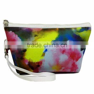 High-grade Unique Neoprene Cosmetic Bag Folding Travel Toiletry Bag