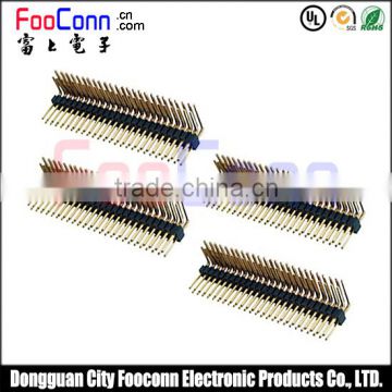 1.27mm dual row 40 pin header connector