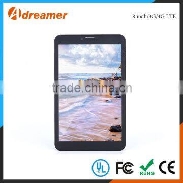 2016 Chinese OEM/ODM wholesale 8 inch easy touch LTE/4g /3g tablet pc