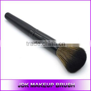 Black cosmetic brush Wood handle Powder makeup brush Designer brushes