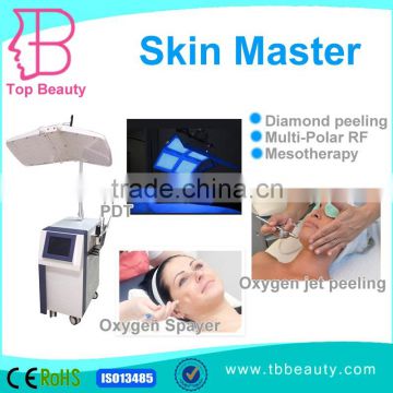 OEM ODM Multifunctional 7 Color PDT Facial Care With Diamond Peel Machine CE Acne Removal