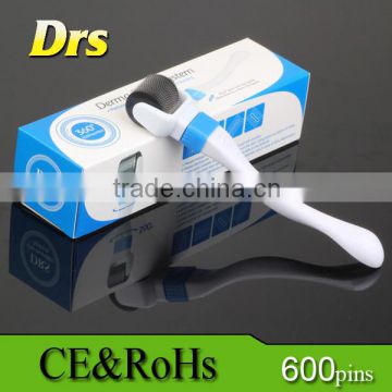 2015 new 360 degree Rotation head micro derma roller, 600 derma roller