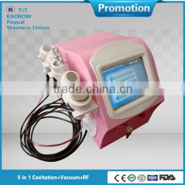 Top sale 40k cavitation with vacuum RF (CE,ISO,LOW PRICE)