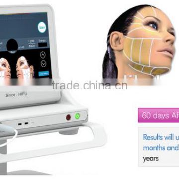 No Pain 2016 Skin Rejuvenation Hifu Machine Face Lift Painless