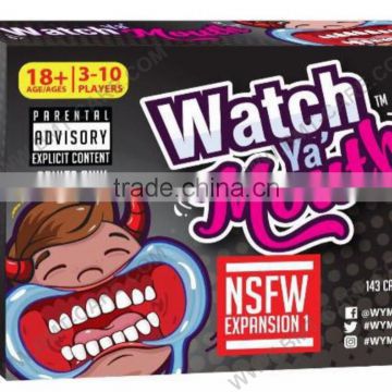 Watch Ya Mouth Speak Out Board Game / FDA Aproved