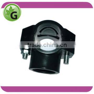 Irrigation PVC pipe clamp saddle with bolt