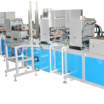 Automatic Four Color Wooden Ruler Pad Printing Machine