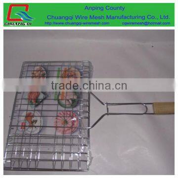 Korea Handle Bbq grill netting, Bbq Mesh Grill/ Oven Cooking Mesh