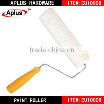 230mm white acrylic paint roll with plastic handle