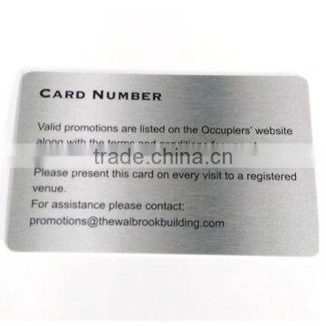 PVC Gold/Silver Hot Foil Stamping Cards photo-6