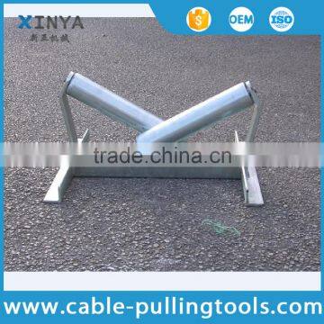 V Shaped Cable Rollers With Zinc Plate Finish With Steel Roller 60mm Diameter photo-2