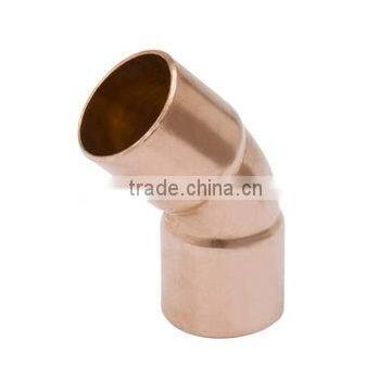 copper fitting 45 degree elbow