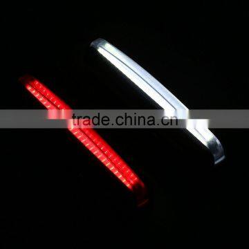 Super Bright Waterproof USB Rechargeable Bicycle Tail Rear Safety Warning Light 3 Modes 2 Colors Bike Accessories photo-6