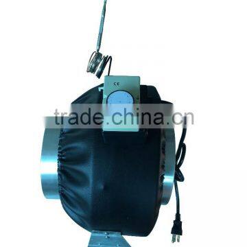 Hyroponics Mechanical Temperature Contol Centrifugal Inline Duct Fan photo-4