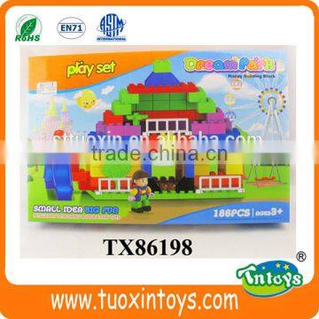 Intelligent Plastic Blocks Toys Building Block Educational Toy for Kids (100pcs) photo-5