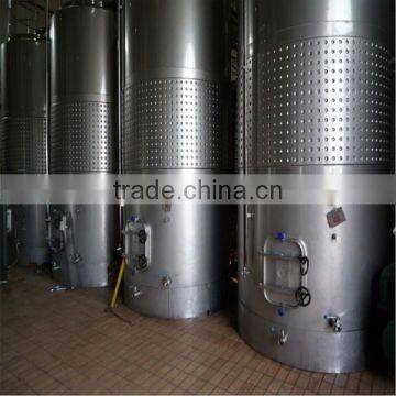 Dimple wine fermenting tank