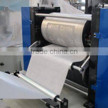 Two Color Napkin Paper Machine Sanitary Napkin Making Machine