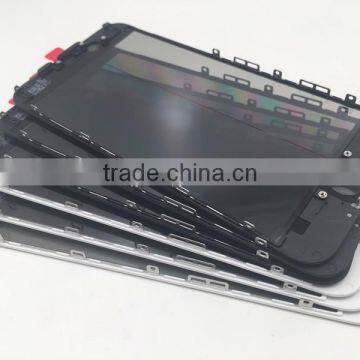 Glass Assembly 4 in 1 for Iphone 6 Glass Frame Oca Polarizer for Iphone Refurbish