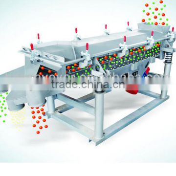 China grain linear vibrating screen for sieving various grains