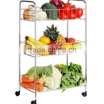 Multifunction 3-Tier Detachable Metal Vegetable Display Stand