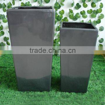 2017 European Style Tall Tapered Square Planter for Sale photo-4