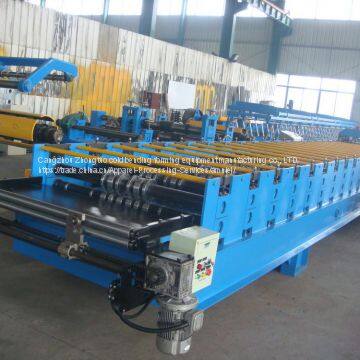 IBR Roof Panel Machine /1000 Trapezoid Steel Roofing Sheet Roll Forming Mahcine photo-3