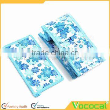 Foldable Makeup Cosmetic Storage Box Bag Organizer Jewelry Stationary Container photo-2