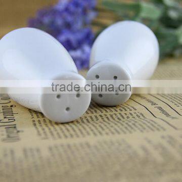 Personalized Ceramic Salt and Pepper Shaker , Porcelain Salt and Pepper Shaker With Lid photo-4