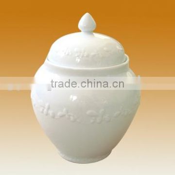 Factory direct wholesale porcelain biscuit / sugat / salt aginomoto pot