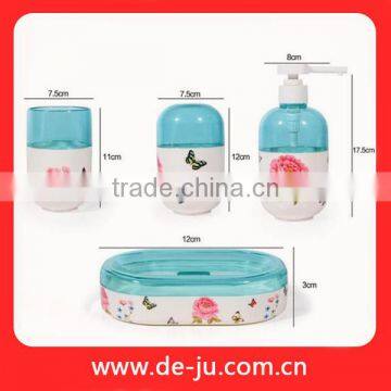 Butterfly Printing Resistant Round Luxury Bathroom Accessories photo-2