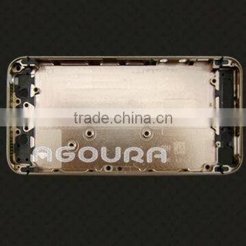 Big Sale Luxury Design24K 100% Genuine Gold Housing for Iphone 5,champagne Color Full Housing photo-5