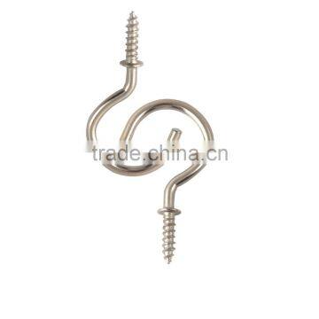 20 Pack 1-1/4inches Gold Plated Screw Cup Hook photo-6