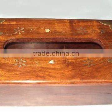 Wooden tissue box, tissue paper holder, paper holder