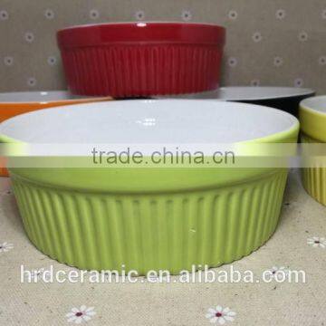 Stocked Colorful Round Shape Sala Bowl,ceramic Soup Bowl for Microwave Oven photo-4