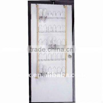 H1314 15 pair chroming door shoe rack