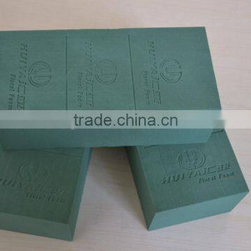 Dark Green Wet Floral Foam for Fresh Flower Fixing for Home and Occasion Decoration