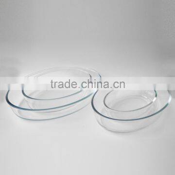 Heat Resistance Glass Fish Baking Tray Dish for Oven photo-2