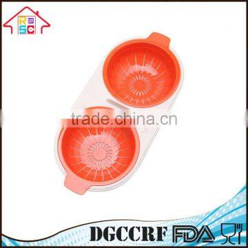 NBRSC Microwave Plastic Baking Cup Egg Poacher Kitchen Tool photo-5