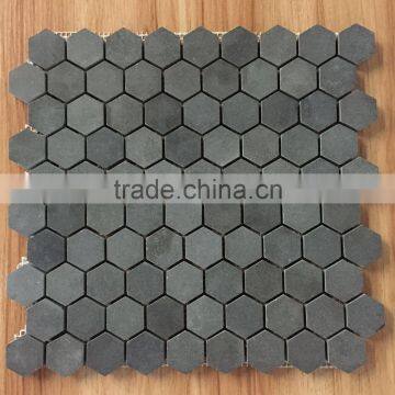 Bluestone Mosaic Tiles Hexagon Mosaic Tile photo-3