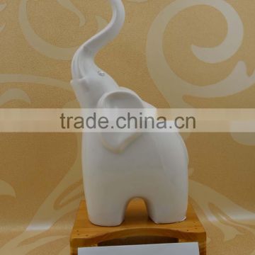 hand made ceramic elephant decoration for home decoration